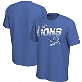 Detroit Lions Nike Sideline Line of Scrimmage Legend Performance T-Shirt Blue,baseball caps,new era cap wholesale,wholesale hats
